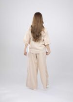 Women Embroidery Decor Flow Trouser - Image 2