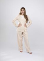 Women Plain High Waist Trouser