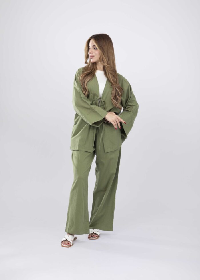 Women Plain Flow Trouser - Image 1