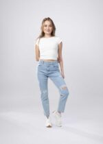 Women High-Rise Jeans Trouser - Image 2