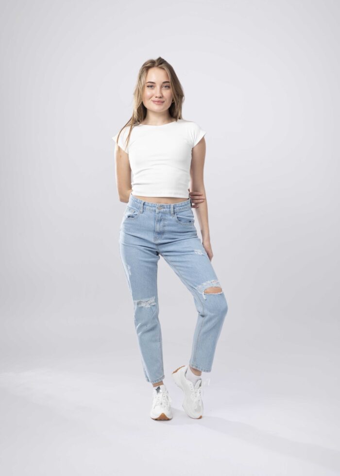 Women High-Rise Jeans Trouser - Image 2