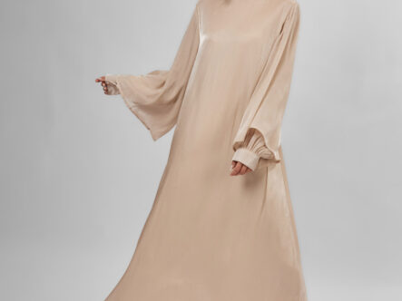 Women Glittery Fabric Long Dress
