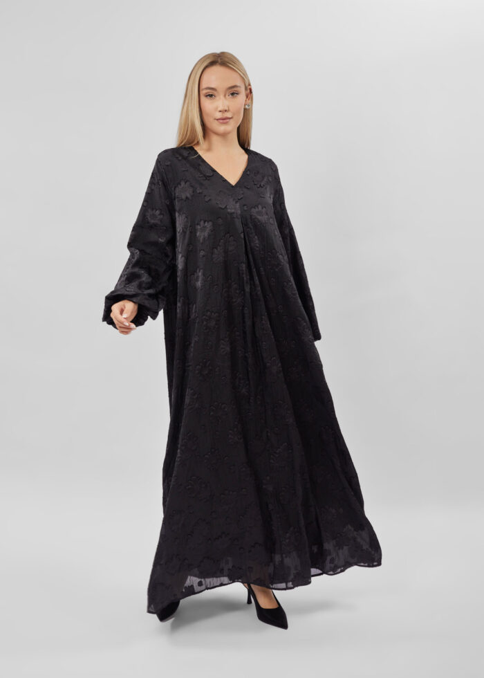 Women Patterned Long Dress - Image 2