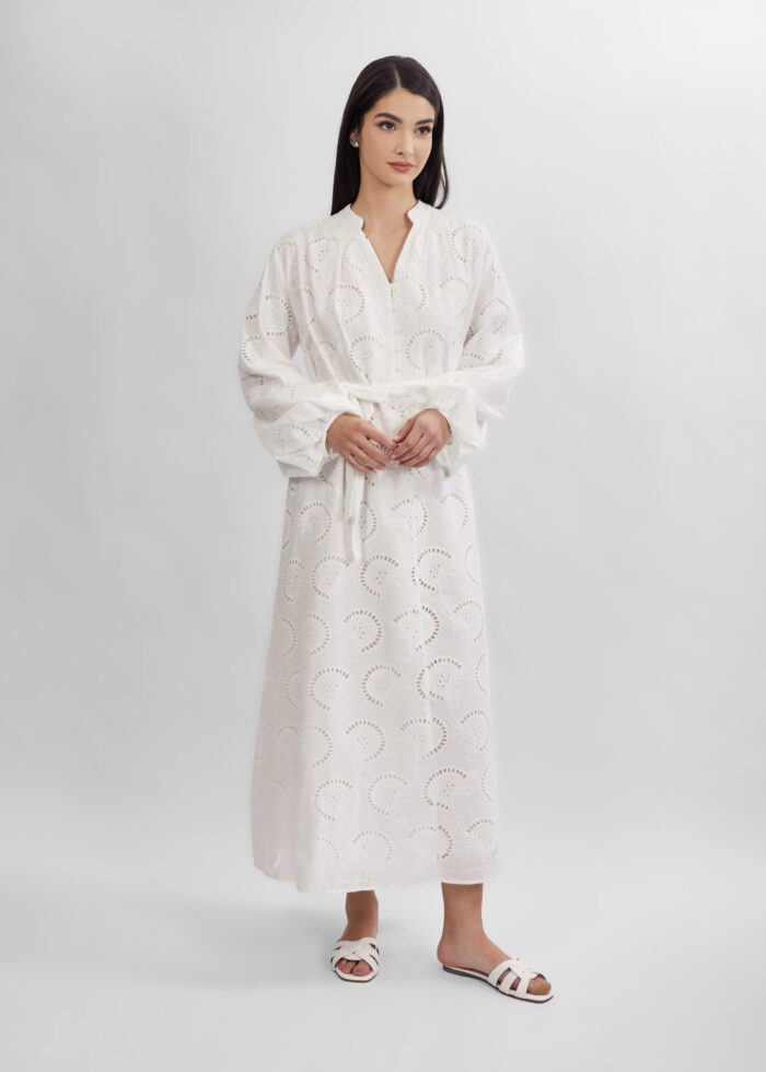 Women Embroidery Long Dress - Image 2