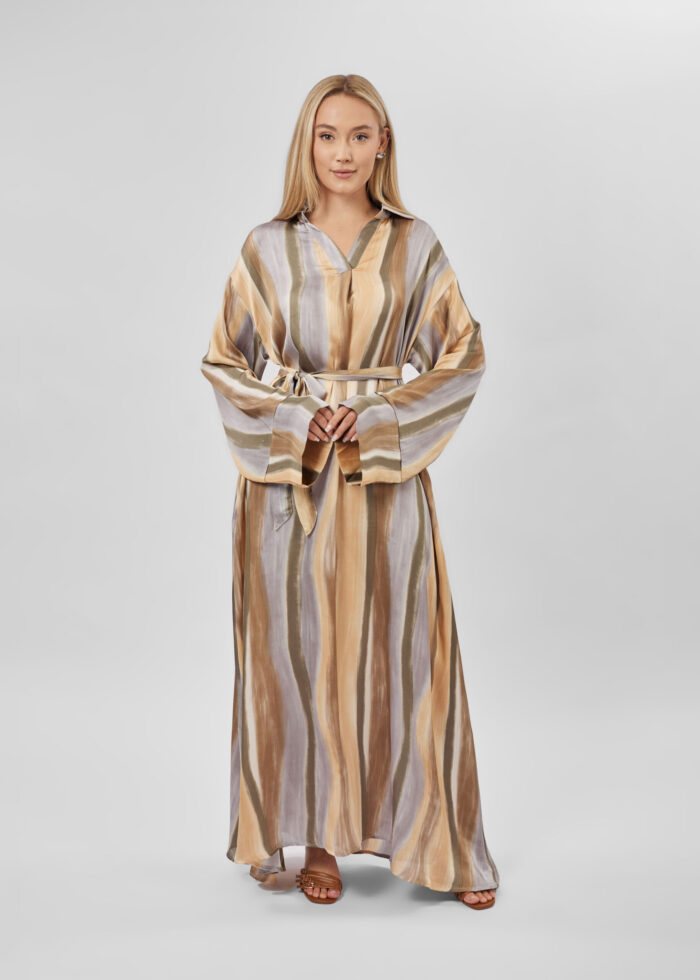 Women Printed Long Dress - Image 2