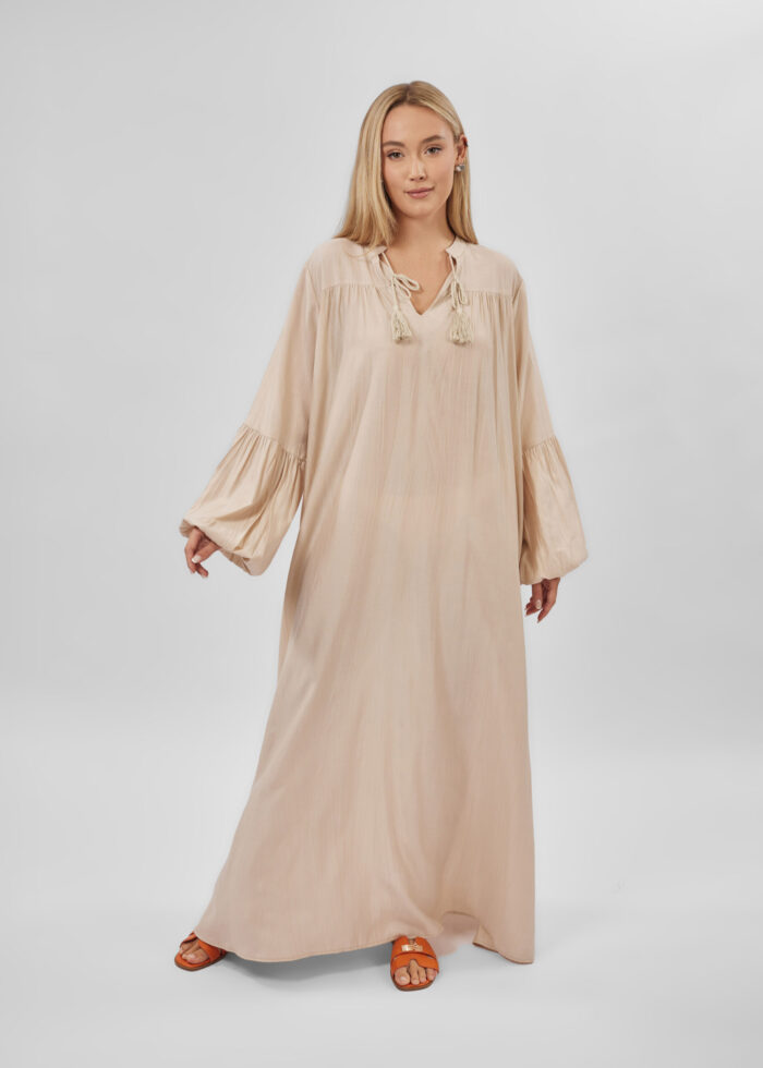 Women Plain Long Dress - Image 2