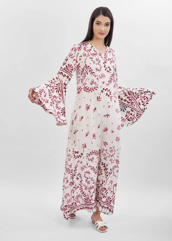 Women Printed Long Dress - Image 2