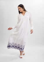 فستان نسائي طويل مزخرف