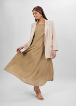 Women Patterned Midi Dress