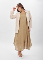 Women Patterned Midi Dress - Image 2