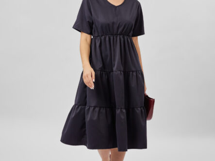 Women Ruffled Short Dress