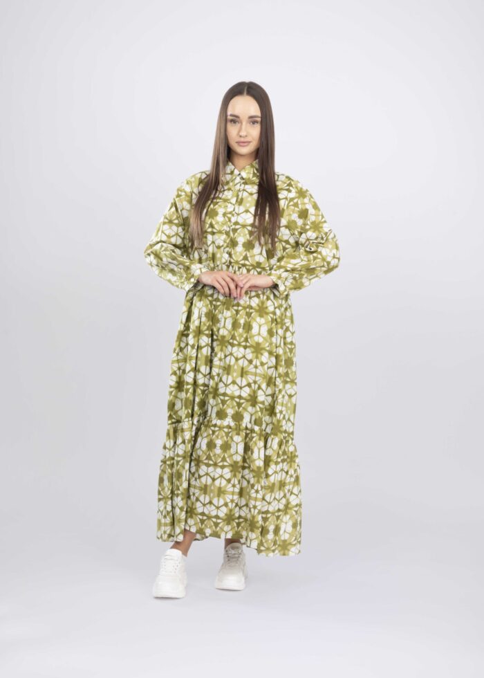 Women Printed Long Dress - Image 2