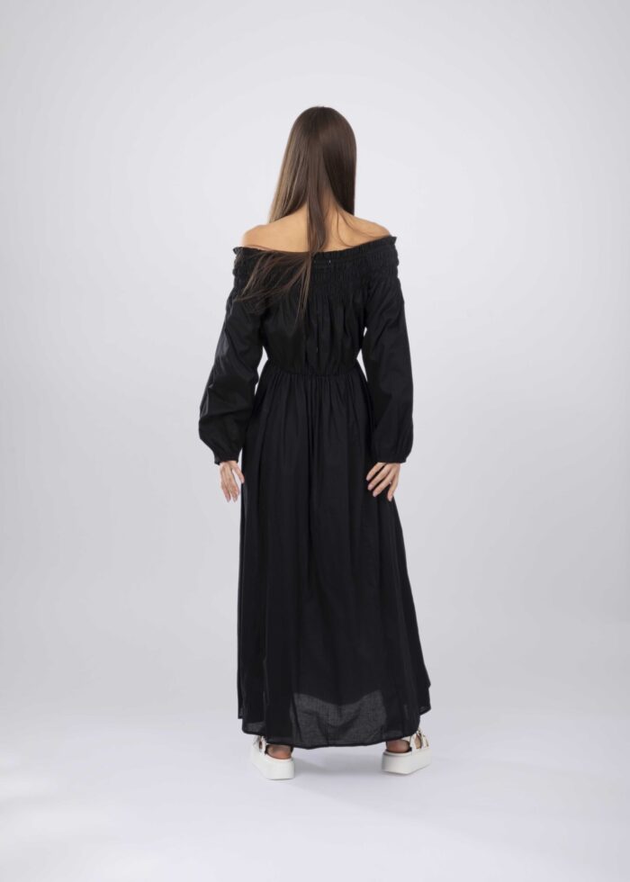 Women Off-Shoulders Long Dress - Image 3