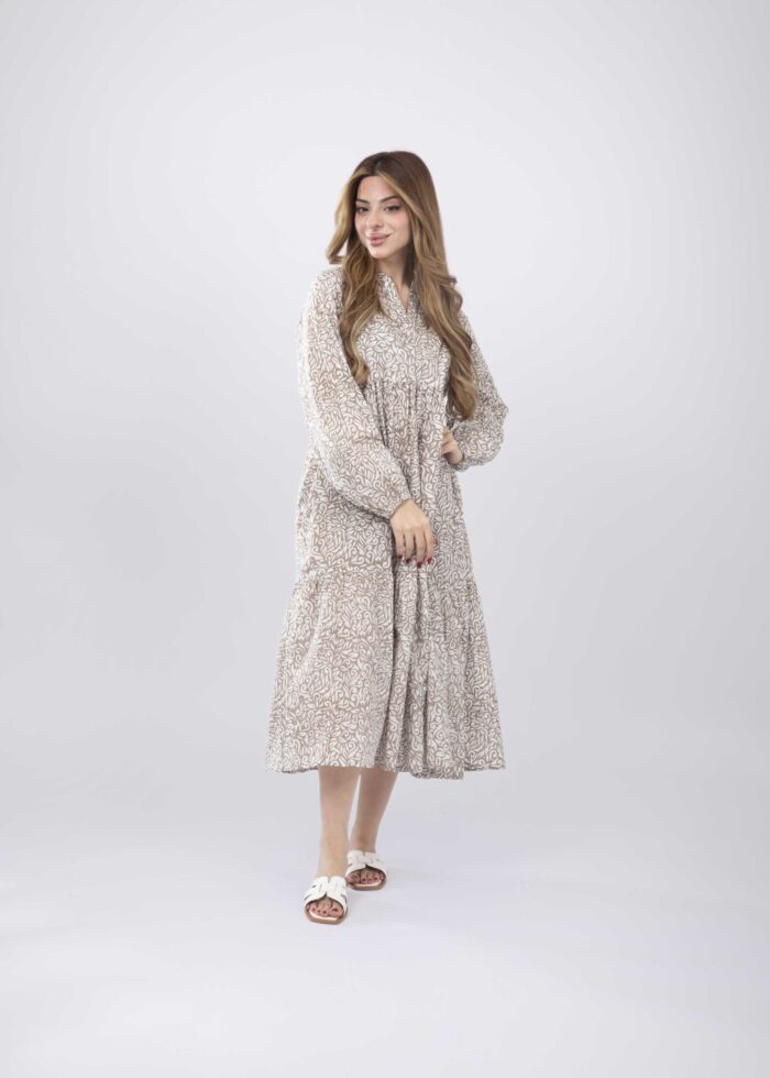 Women Printed Long Dress - Image 1