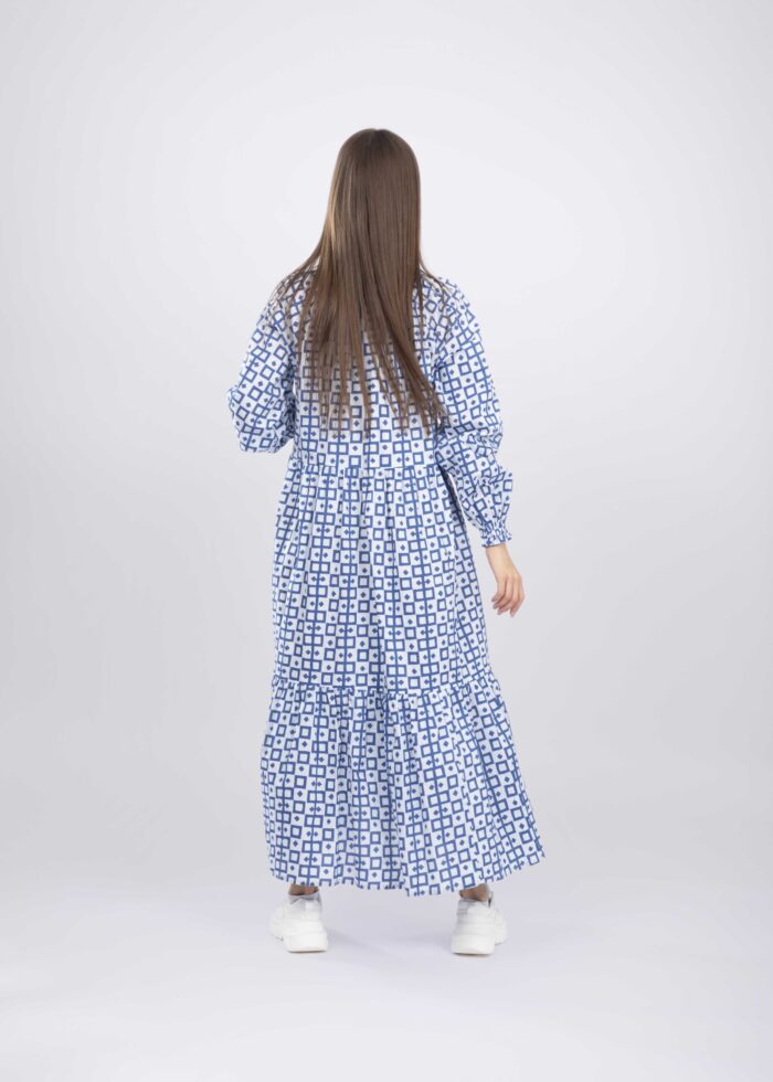 Women Printed Long Dress - Image 3
