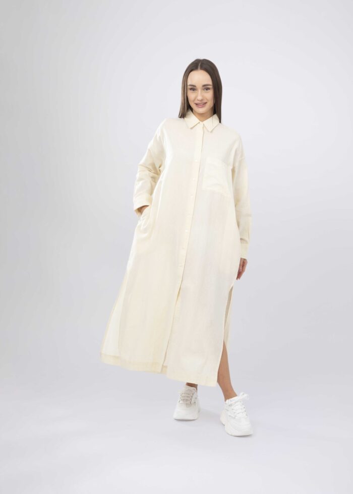 Women Plain Long Shirt - Image 1