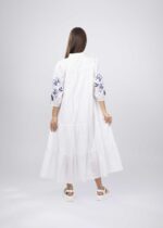 Women Embroidery Decor Long Dress - Image 3