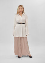 ⁦بلوزة نسائي مخططة⁩ - الصورة ⁦2⁩