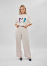 Women Drawings Printed T-Shirt