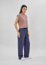 ⁦توب نسائي قصير سادة⁩ - الصورة ⁦2⁩