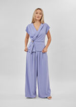 Women Wrap Desing Blouse