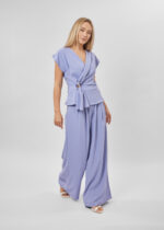 Women Wrap Desing Blouse - Image 2