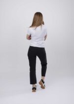 ⁦تيشيرت نسائي سادة بيسك⁩ - الصورة ⁦2⁩