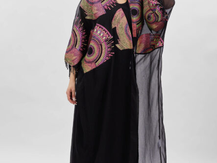 Women Embroidery Long Abaya