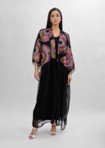 Women Embroidery Long Abaya - Image 2