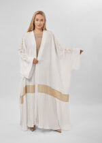 Women Ruffled Long Abaya