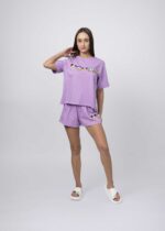 Women Mickey Mouse Printed Two-Pieces Pajama