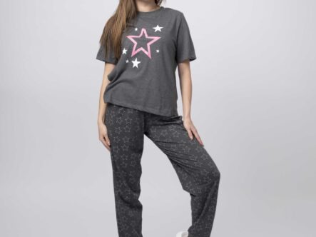 Women Printed Two-Pieces Pajama