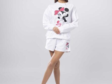Women Minnie Mouse Printed Two-Pieces Pajama