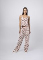 Women Minnie Mouse Printed Two-Pieces Pajama