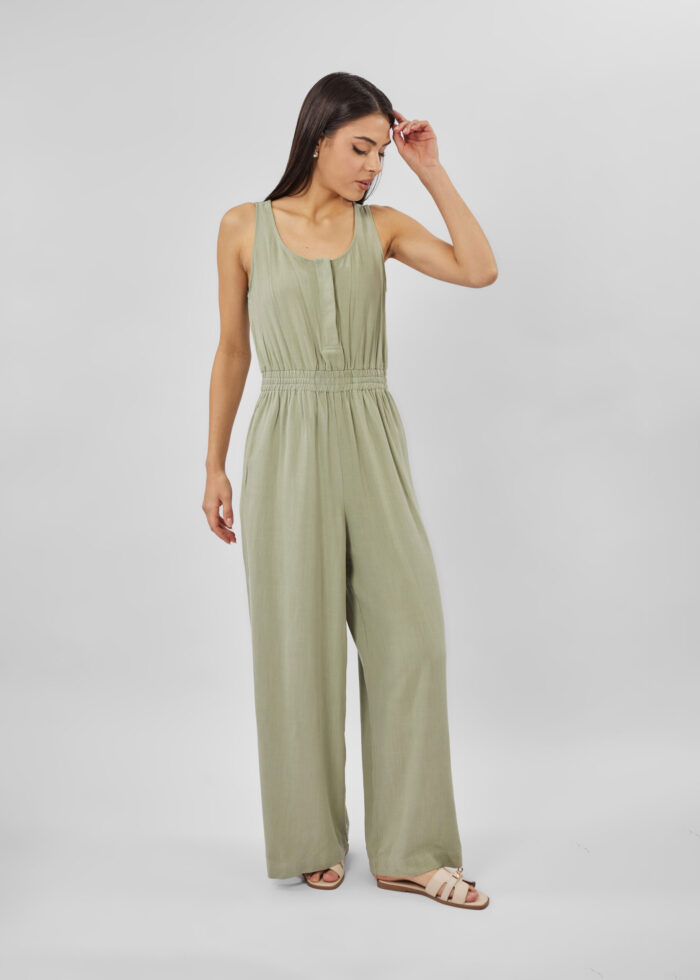 Women Plain Jumpsuit - Image 2