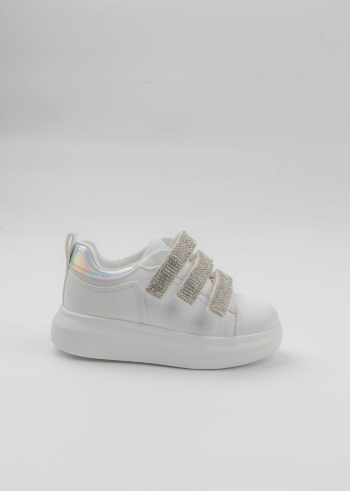 Kids Girl Leather Sport Shoes - Image 1