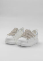 Kids Girl Leather Sport Shoes - Image 2
