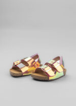 ⁦صندل أطفال بناتي جلد لامع⁩ - الصورة ⁦2⁩