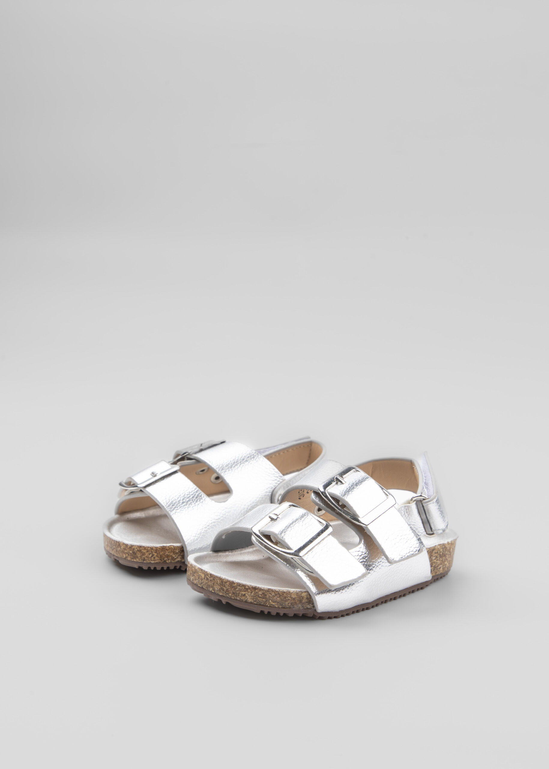 6125413008550-b صندل أطفال بناتي جلد لامع - الصورة 2