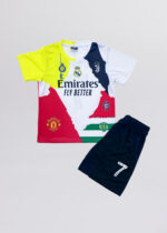 طقم كرة قدم أطفال ولادي مزيج من أندية رونالدو