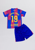⁦طقم أطفال ولادي فريق برشلونة “Lamine Yaman 19" قطعتين⁩ - الصورة ⁦2⁩