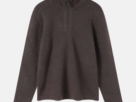 بلوزة رجالي بنسيج محبوك مخطط