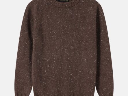 بلوزة رجالي بنسيج محبوك