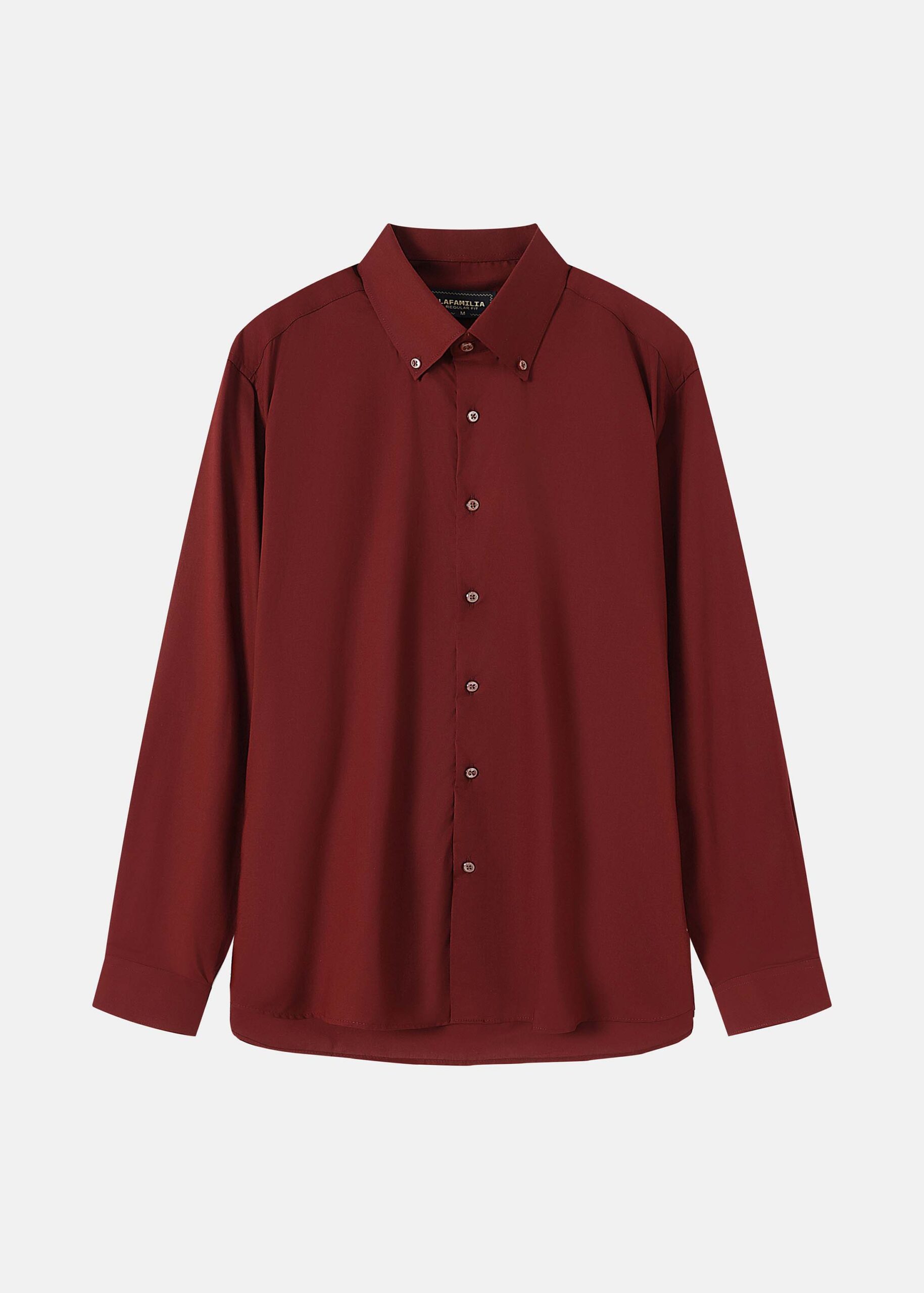 6225104006528-a قميص رجالي سادة Regular-Fit - الصورة 1