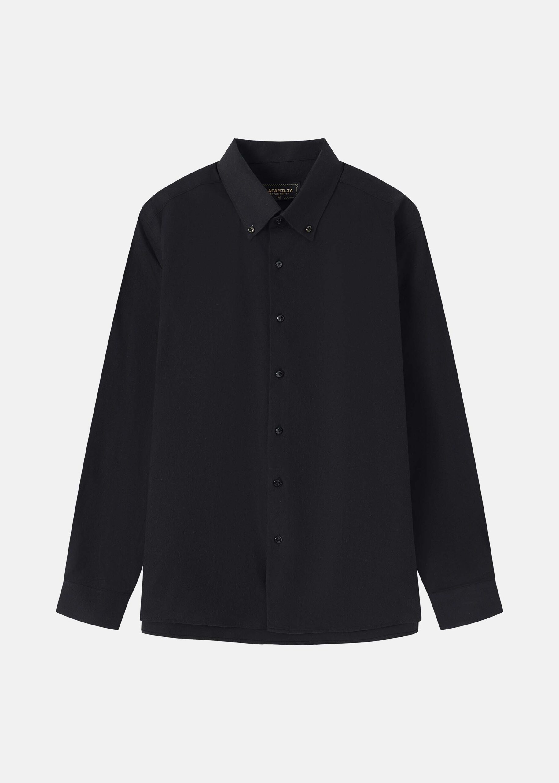 6225104006901-a Men Plain Regular-Fit Shirt - Image 1
