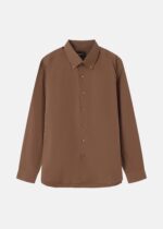 Men Plain Regular-Fit Shirt