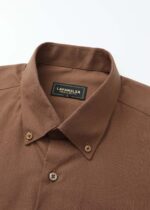 Men Plain Regular-Fit Shirt - Image 2