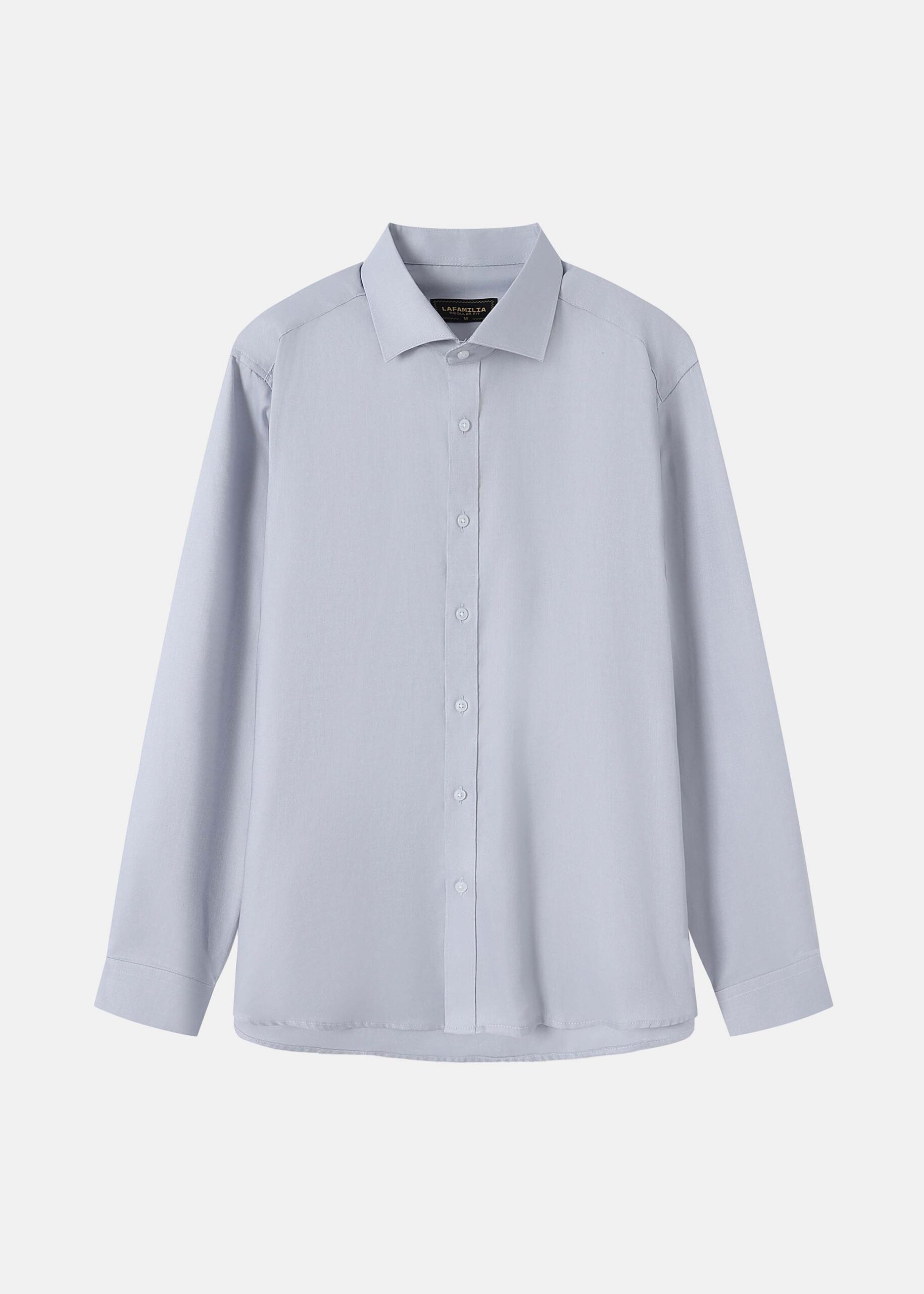 6225104008318-a Men Plain Regular-Fit Shirt - Image 1