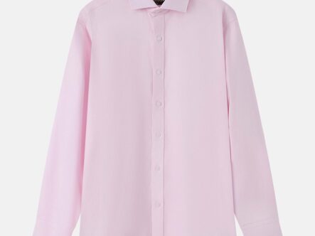 Men Plain Regular-Fit Shirt