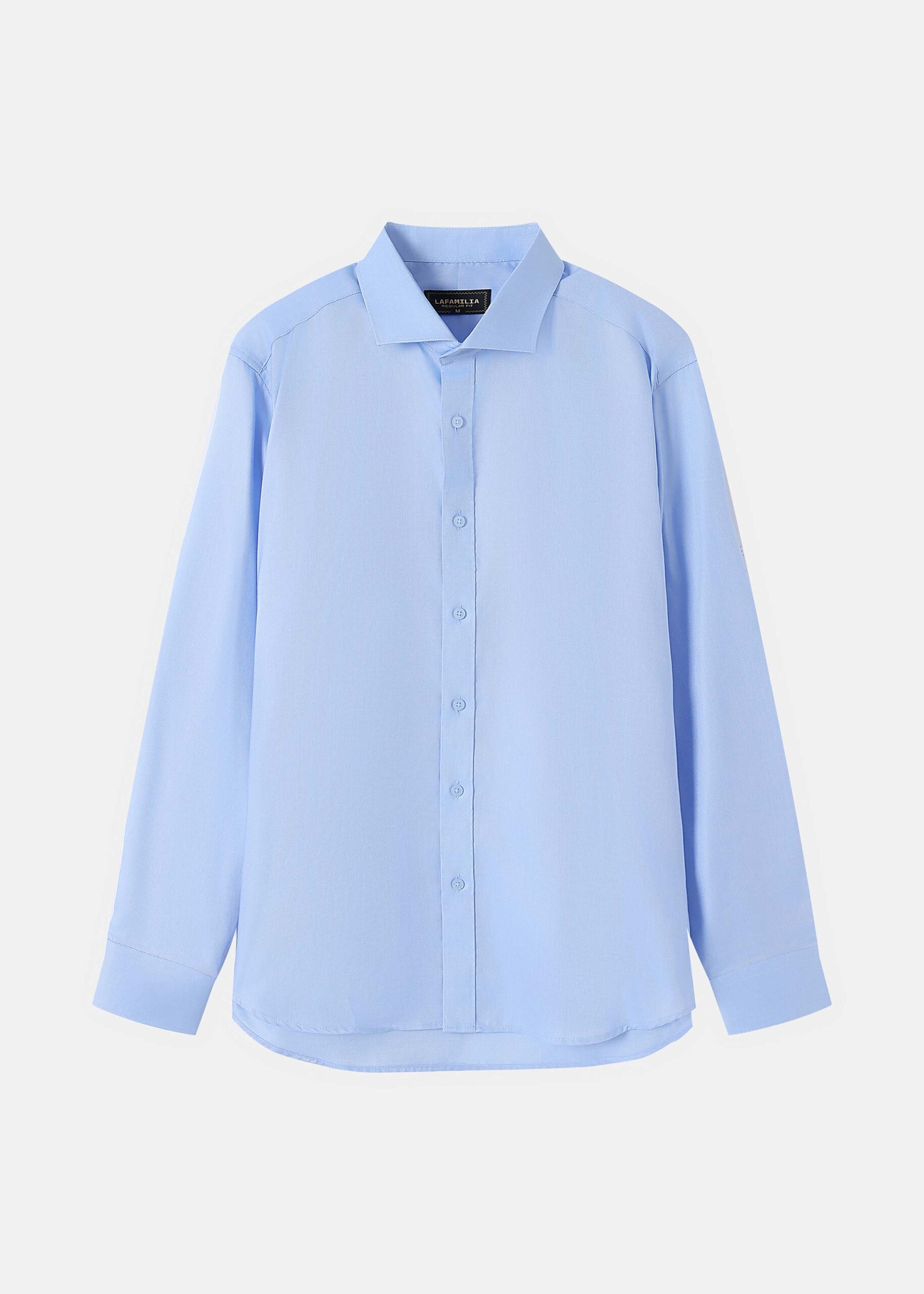 6225104008505-a Men Plain Regular-Fit Shirt - Image 1